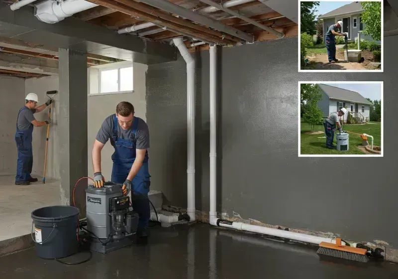 Basement Waterproofing and Flood Prevention process in Medford, OK